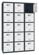 Šatní skříň kovová Sus 435 W šířka 1200 mm - 2