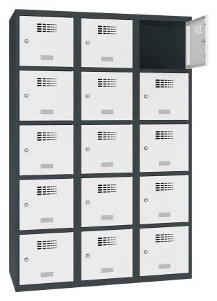 Šatní skříň kovová Sus 435 W šířka 1200 mm - 2