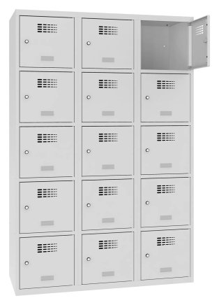 Šatní skříň kovová Sus 435 W šířka 1200 mm - 3