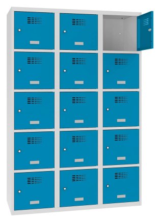 Šatní skříň kovová Sus 435 W šířka 1200 mm - 4