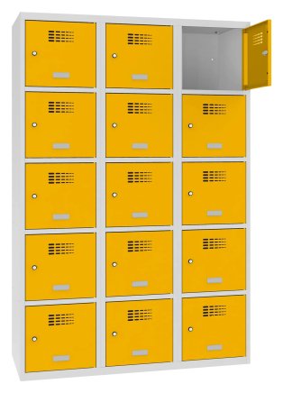 Šatní skříň kovová Sus 435 W šířka 1200 mm - 6
