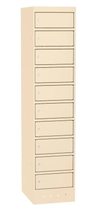 Skříňka na notebooky SZNL 4110 - 10 oddělení s elektroinstalací - 5