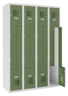 Šatní skříň kovová Sul 34 W šířka 1200 mm - 4