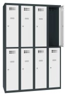 Šatní skříň dělená Sus 342 W šířka 1200 mm - 2