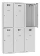 Šatní skříň kovová Sus 432 W šířka 1200 mm - 1