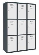 Šatní skříň kovová Sus 433 W šířka 1200 mm - 1