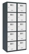 Šatní skříň kovová Sus 425 W šířka 800 mm - 1