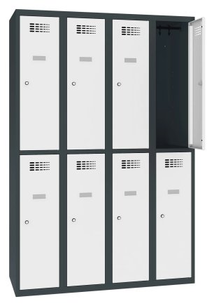 Šatní skříň dělená Sus 342 W šířka 1200 mm - 2