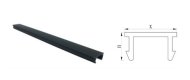 Krytka plastová pro drážku 8 mm KGN2-8