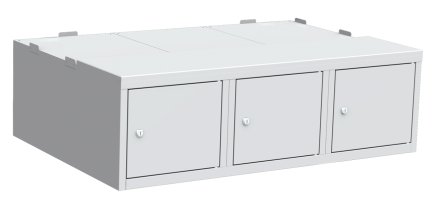 Šatnový podstavec LBX 43A - 1200 mm - 1