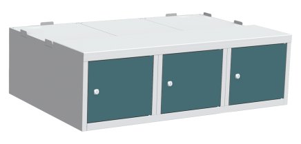 Šatnový podstavec LBX 43A - 1200 mm - 6