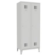 Šatní skříň kovová na nohách Sum 421 W šířka 800 mm - 1