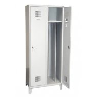 Šatní skříň kovová na nohách Sum 421 W šířka 800 mm - 2