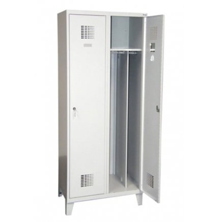 Šatní skříň kovová na nohách Sum 421 W šířka 800 mm - 2