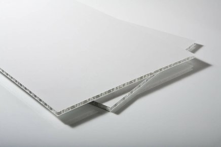 Bublinková deska s nopkovou strukturou, bílá AKYPRINT - 1