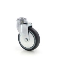Otočné přístrojové kolo průměr 100 mm, otočné s krytem, 344a39E100rZLC