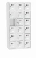 Šatní skříň dělená MSus 336 W šířka 900 mm - 2