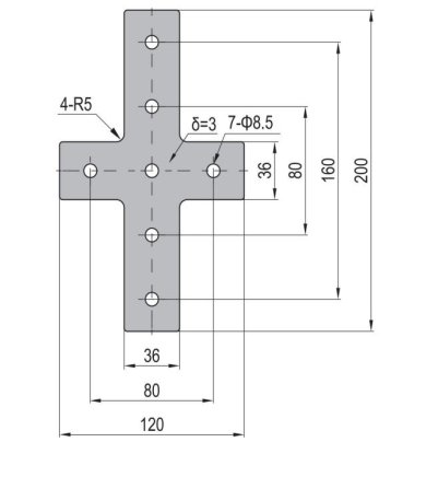 Propojovací konektor typu X - 2