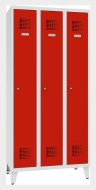 Šatní skříň kovová na nohách Sum 331 W šířka 900 mm - 4