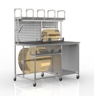 Univerzální balicí stůl 23020154, 2x řezačka - 4