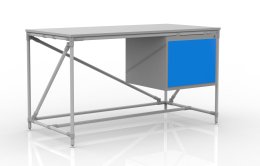 Dílenský stůl s kontejnerem šíře 1500 mm, 240405311