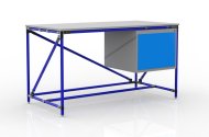 Dílenský stůl s kontejnerem šíře 1500 mm, 240405311 - 3