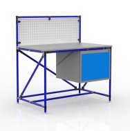 Dílenský stůl z trubkového systému s perfopanelem 240408317 (3 modely) - 3