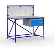 Dílenský stůl z trubkového systému s perfopanelem 240408314 (3 modely) - 3