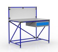 Dílenský stůl z trubkového systému s perfopanelem 240408313 (3 modely) - 3