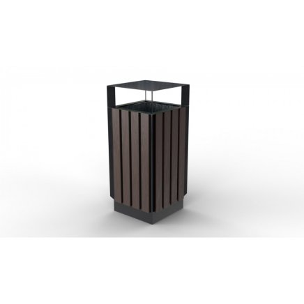 Venkovní odpadkový koš Recyklát II. bezúdržbový - 1