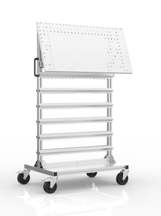 Oboustranný vozík pro zavěšení KLT boxů 23090801 - 1