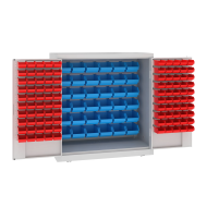 Dílenská skříň MSW110/5-10s s plastovými boxy - 1