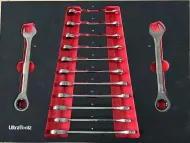 Dílenský vozík na nářadí XT-007 + sada nářadí v pěnové výplni - 9