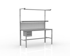 Výškově nastavitelný stůl Enprag SPEX, 1500 × 700 mm