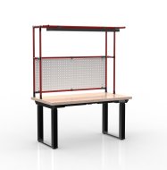Elektricky výškově stavitelný balící stůl s nástavbou 24111936 - 2