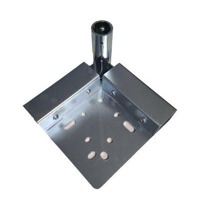 Rohový spojovací držák trubek STS-404-CZ-SV - 1