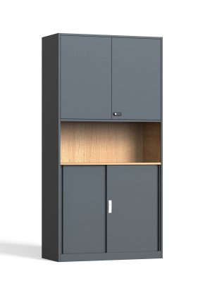 Skříň s křídlovými a posuvnými dveřmi HDW-C-K04 - 1
