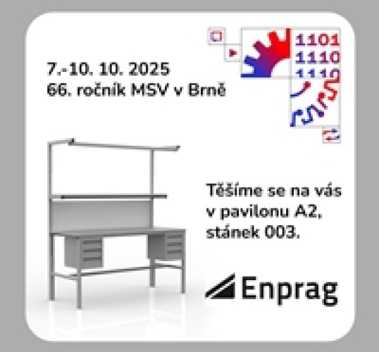 Srdečně vás zveme na 66. ročník Mezinárodního strojírenského veletrhu v Brně!  Pavilon A2, stánek 003.