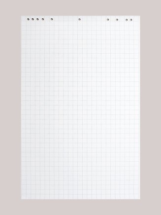 Blok AVELI pro flipchart čtverečkovaný, 25 listů - 1