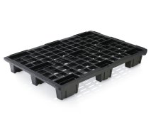 Plastová paleta lehká stohovatelná v. 130 x š. 800 x h. 1200 mm