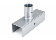 Adaptér pro kulatý trubkový profil SJ-010-45×45_SV - 1