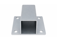 Držák pro kolečka SJ-009-45×45_SV - 2