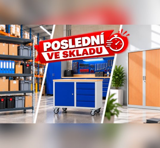 Poslední ve skladu – kvalitní vybavení za výhodnější ceny