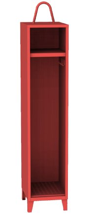 Šatní skříň kovová typ HAN-41B - 1