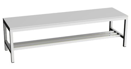 Šatnová lavice LAV 15A - šířka 1500 mm - 1