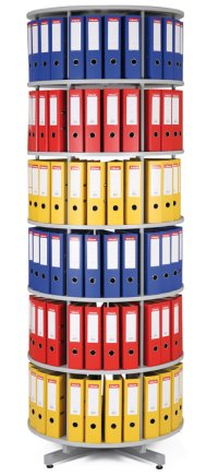 Otočné archivační skříně - 6 pater - 1