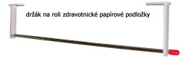 Držák role hygienických podložek