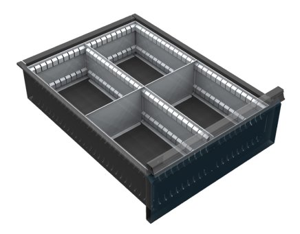 Vnitřní dělení zásuvek VND DPK 12A - 1