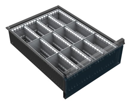 Vnitřní dělení zásuvek VND DPK 12C - 1