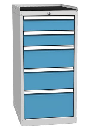Zásuvková dílenská skříň DPO 02A - 1